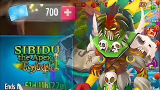 Treasure Caves + 700 Tickets Conjuring (Monster Legends)