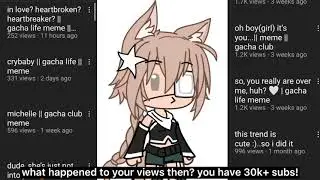 i changed career paths.. || gacha life || meme || tik tok trend