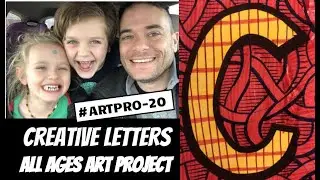 Creative Letters: Art Project for all Ages