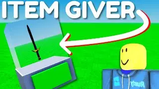 How to MAKE a Custom Item Giver IN Roblox Studio