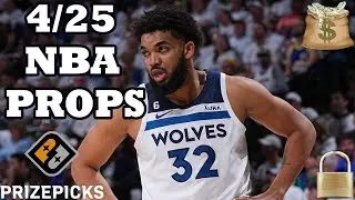 PRIZEPICKS NBA PICKS | TUESDAY 4/25/23 | NBA PLAYER PROPS PICKS | NBA PLAYOFFS PICKS | NBA BEST BETS