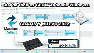 Clone Hard Drives and SSDs from Windows with Macrium Reflect😎 FREE version NEW 2022!