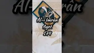 Al-i İmran Ayet: 174 🌹Abonemiz olur musunuz?🌹 #ayet #sure #meal #kuranıkerim #shorts