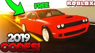 ALL 2019 WORKING CODES in VEHICLE SIMULATOR! (Roblox)