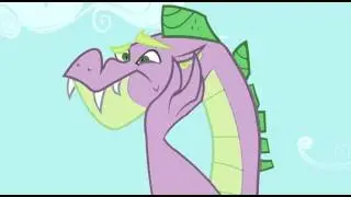 Rarity uses Dragonrend on Spike