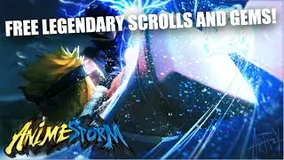 NEW OP Anime Storm Simulator FREE LEGENDARY SCROLL + GEM Script! | Get Infinite Gems!