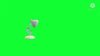 Pixar lamp Green screen