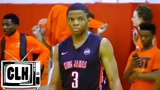 Xavier Simpson High Basketball IQ Play - Makes a potential turnover into two points