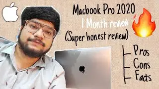 MacBook Pro 2020 Honest 1 Month Review( Upgrade from Air 2017 ) | Hindi | India