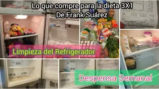 ✨ V22  Limpieza de Refrigerador y Preparación para Dieta 3X1 | Compras en Bodega Aurrera #vlogs