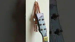 DIY Suporte de Violão em Macramê! Tutorial👆 #macrame #macrametutorial #tutorialmacrame