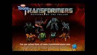 Transformers Revenge of the Fallen figures UK Commercial