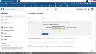 How to Change Facebook User Name | Susant Barman