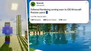 Minecraft Bedrock iOS Deferred Rendering Shaders (COMING SOON) *NEWS*