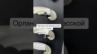 Орланы из дамасской стали #knife
