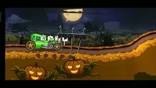 Hill Climb Racing 2: Zombie Chase 2472m with hotrod