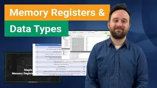 PLC Memory Registers and Data Types