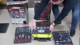 Professional 186 Piece Mechanic's Tool Kit Smart Kraft Hand Tools