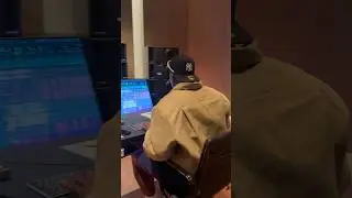 BLXST in studio …. Something special on the way. 💿