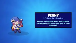 Brawl Stars | Unlocked new brawler Penny! (With gameplay)
