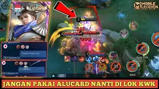 JANGAN PAKAI ALUCARD NANTI DI LOK TERUS‼️GLOBAL ALUCARD TETAP GAS|MOBILE LEGENDS