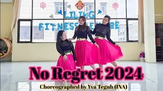 NO REGRET 2024 | Choreo by Yva Teguh (INA) | Demo by Sakura - LineDance Yva
