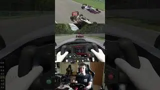 3 WAY BATTLE TO THE FLAG! iRacing
