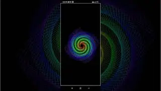 Drawing Spiral Rainbow 🌈 using Python 🐍 Programming ☺️.  #turtle #coding