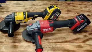 💥💥💥 Milwaukee M/18 Fuel 6 inch Grinder VS Dewalt Flexvolt 6 inch Grinder💥💥💥