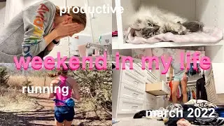 productive weekend vlog | WEEKEND IN MY LIFE 2022