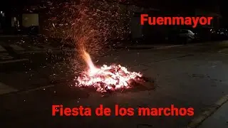 El poder del fuego Madecar. Gran  fiesta de los marchos en Fuenmayor,  La Rioja, preciosa tradición