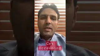Css Screening Test Advertisement | MPT css Test | FPSC | MPT Last date | CSS Exam