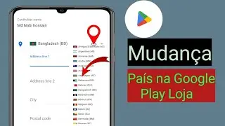 Como alterar o país na Play Store | Alterar o país da Google Play Store