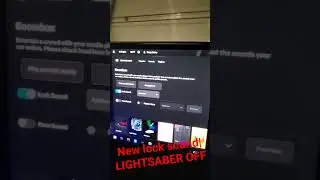 Tesla Lock Sound| Light Saber Off!!