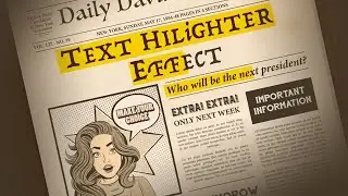 Text HIGHLIGHTER Effect in the Edit Page - Davinci Resolve Tutorial
