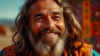 Happy hippies