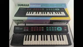 Yamaha Portasound PSS-80 Mini Electronic Keyboard Demo Song (Vintage 1989)