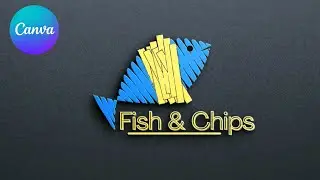 Create QUICK 🐠 Icon Logo with TypeCraft on Canva & Photopea