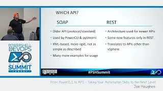 From PowerCLI to API – Taking Your Automation Skills to the Next Level by Joe Houghes