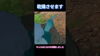 乾燥させます  #funny #gaming #dry