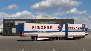 Обзор мода: KRONE SD27 JUMBO TRAILER V2.1 для Euro Truck Simulator 2 (v1.49.x)