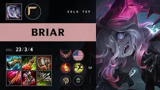 Briar Top vs Fiora - NA Grandmaster Patch 26.11