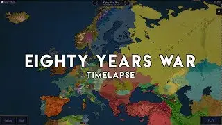 Age of Civilization 2: Eighty Years War Timelapse [Bloody Europe II]