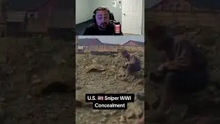 WW1 SNIPER USES INSANE WARZONE HIDING TECHNIQUE #shorts