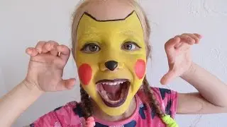 Я Пикачу! POKEMON GO! I'm Pikachu! Transformation pokemon Pikachu!