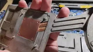 upgrade system cooling notebook 8770w 80w two heatsink CS added two heatsink ( added 20-30w )