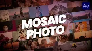 Mosaic Photo Reveal After Efefct Logo Reveal Template Free Downlaod BY HM Mazaharul |