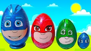 Learn Sizes with PJ Masks Nesting Eggs!