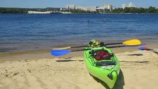 Каякінг на Дніпрі. Оболонь - о. Великий