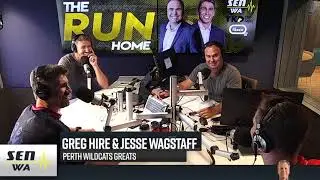 Perth Wildcats Greats Damian Martin, Jesse Wagstaff & Greg Hire - The Run Home SEN WA